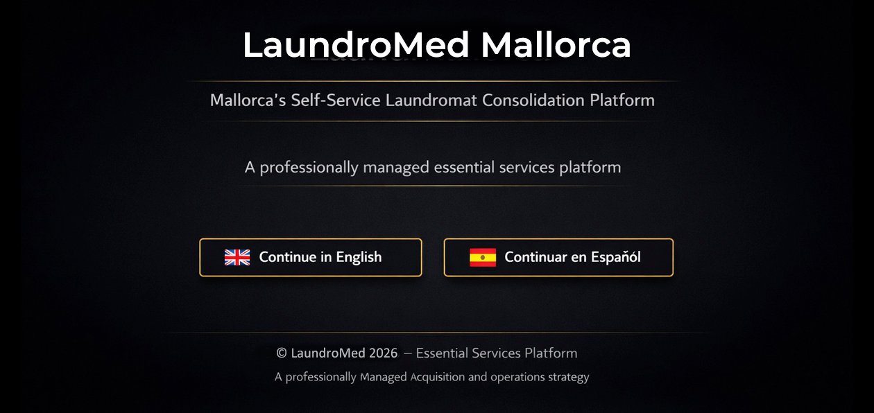 LaundroMed Mallorca – Select language