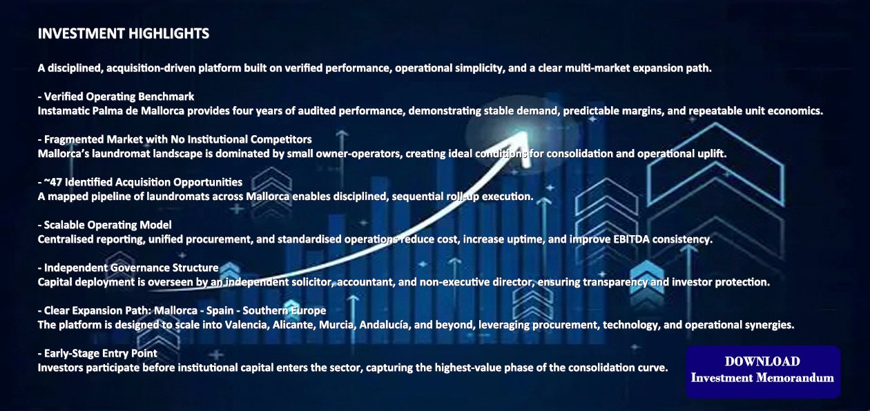 LaundroMed Investment Highlights